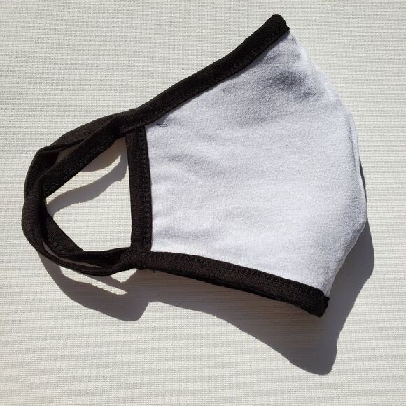 Black Sequin Designer Facemask - Picture 4 of 4